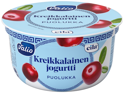 Valio kreikkalainen jogurtti 150 g puolukka laktoositon