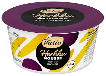 Valio Herkku mousse 100g mango-passion laktoositon