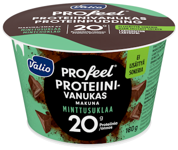 Valio PROfeel proteiinivanukas 180g minttusuklaa laktoositon