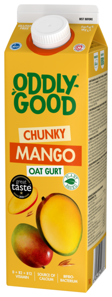 Valio Oddlygood kaurapohjainen gurtti 1kg mango