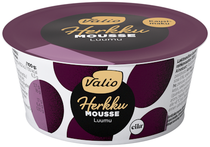 Valio Herkku mousse 100g luumu laktoositon