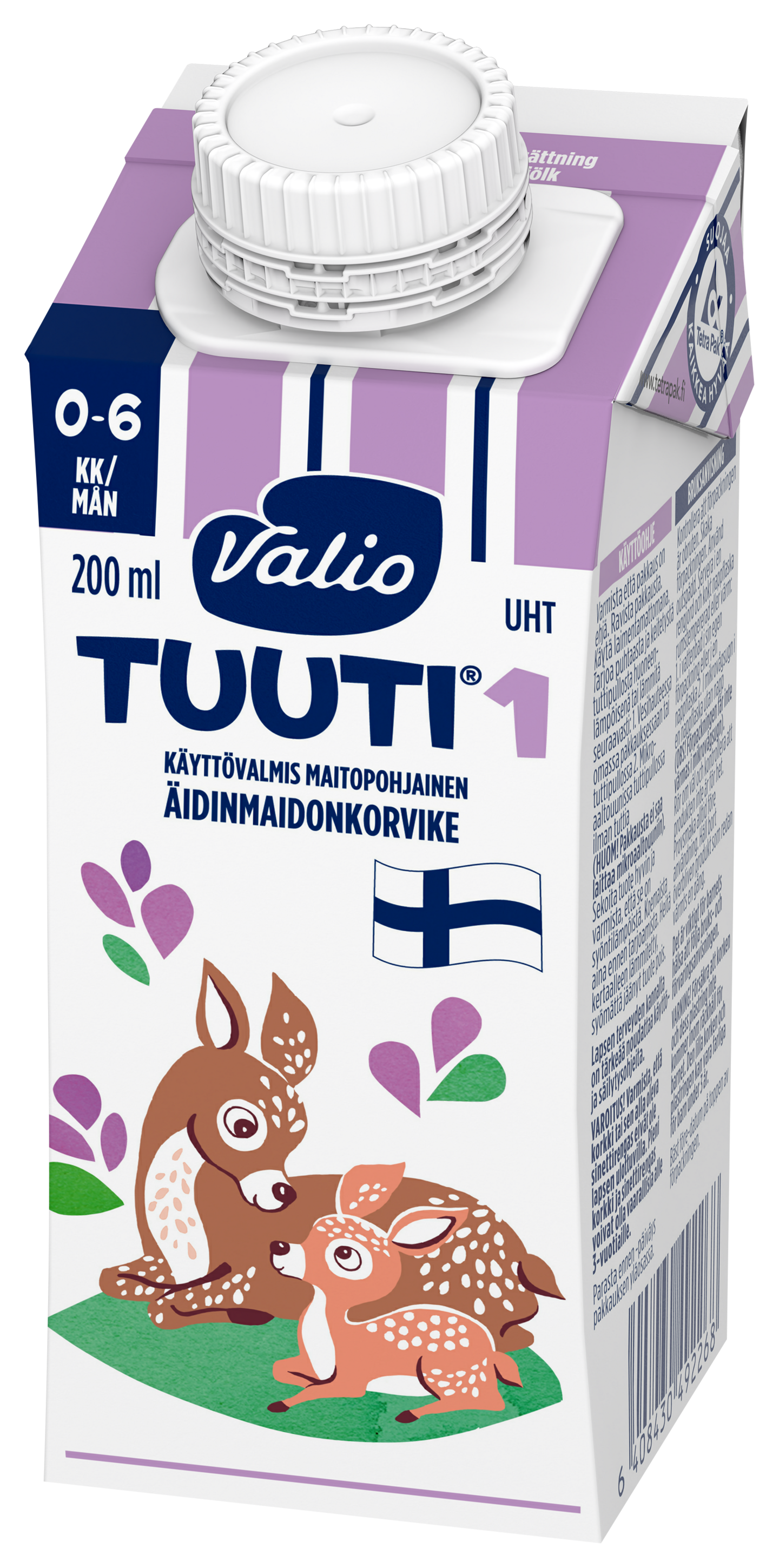 Valio Tuuti1 äidinmaidonkorvike 200ml 0-6kk