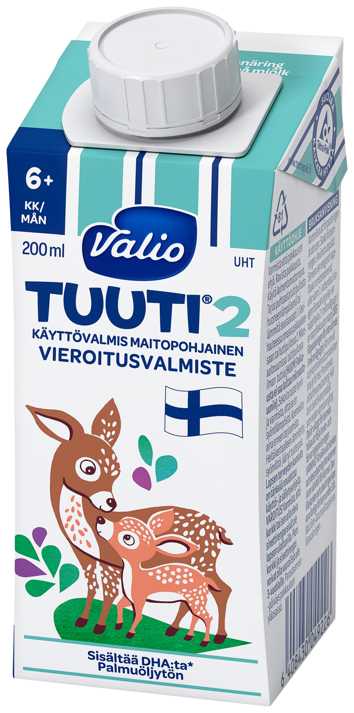 Valio Tuuti2 vieroitusvalmiste 200ml 6-12kk