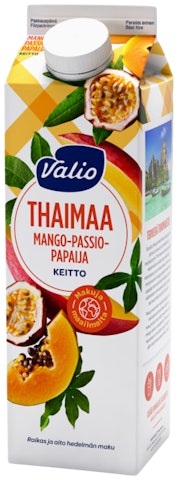 Valio mango-passio-papaijakeitto 1kg Thaimaa