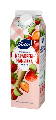 Valio raparperi-mansikkakeitto 1kg