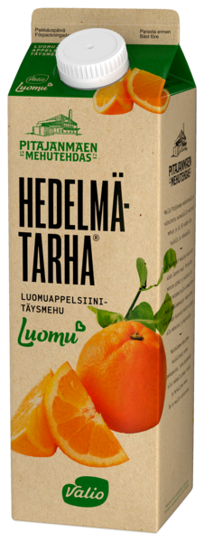 Valio Hedelmätarha luomuappelsiinitäysmehu 1 l