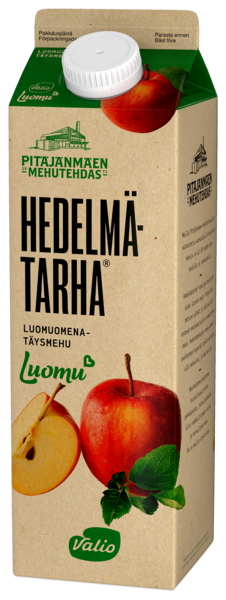 Valio Hedelmätarha luomuomenatäysmehu 1 l