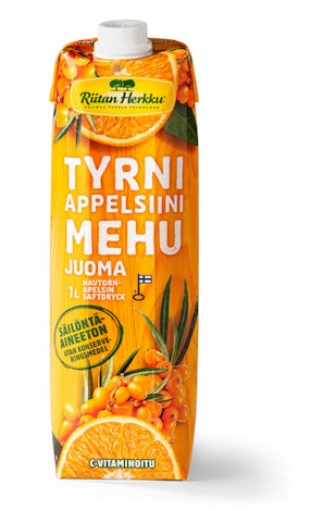 Riitan Herkku Tyrni-Appelsiini mehujuoma 1l