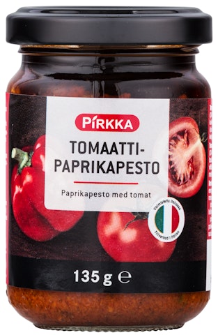 Pirkka tomaatti-paprikapesto 135g