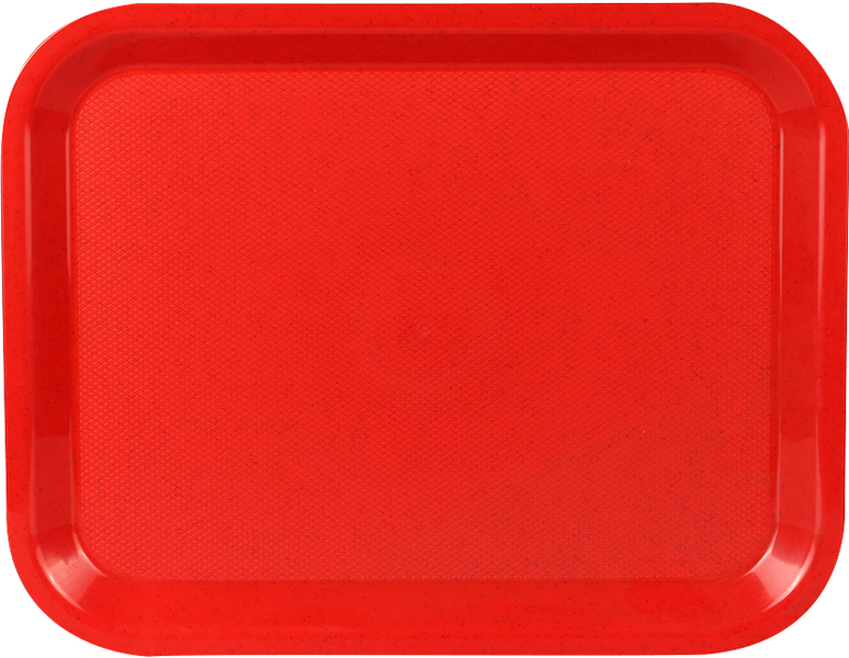 Muovitarjotin punainen 28x36cm