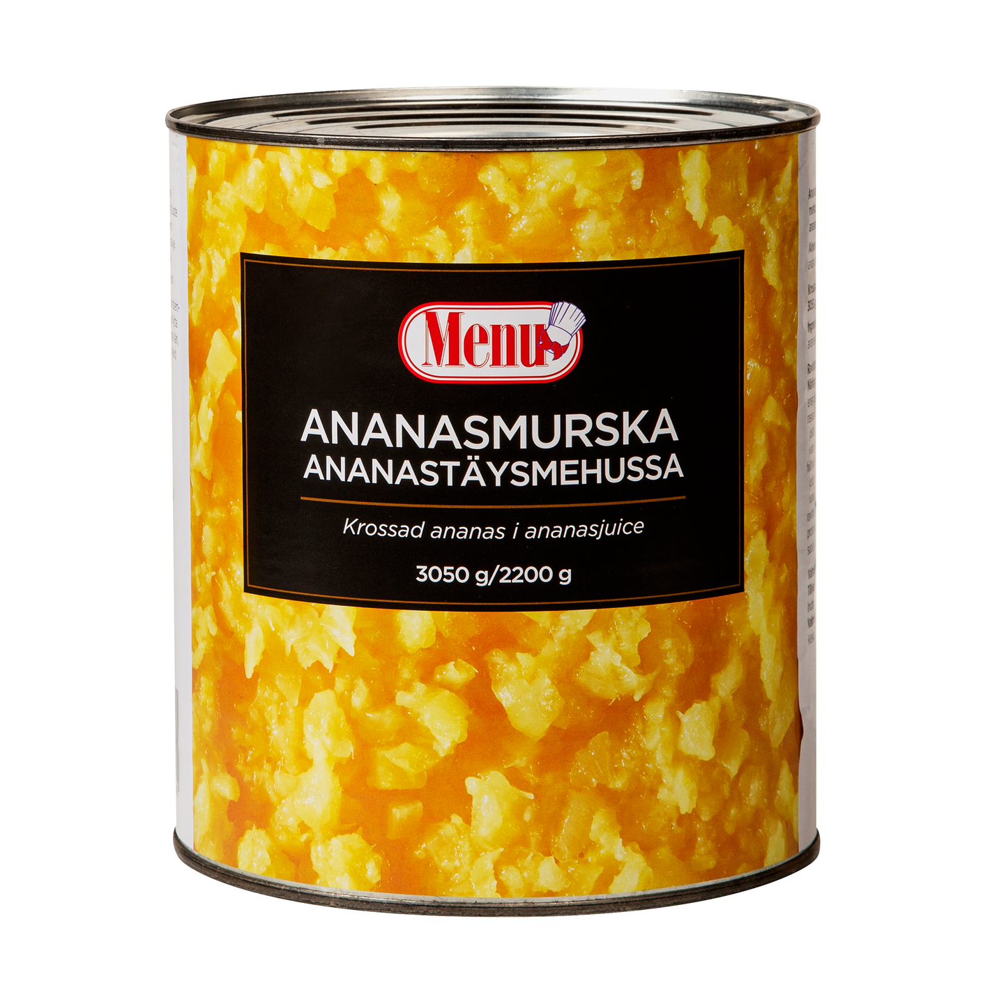 Menu ananasmurska ananastäysmehussa 3050g/2200g