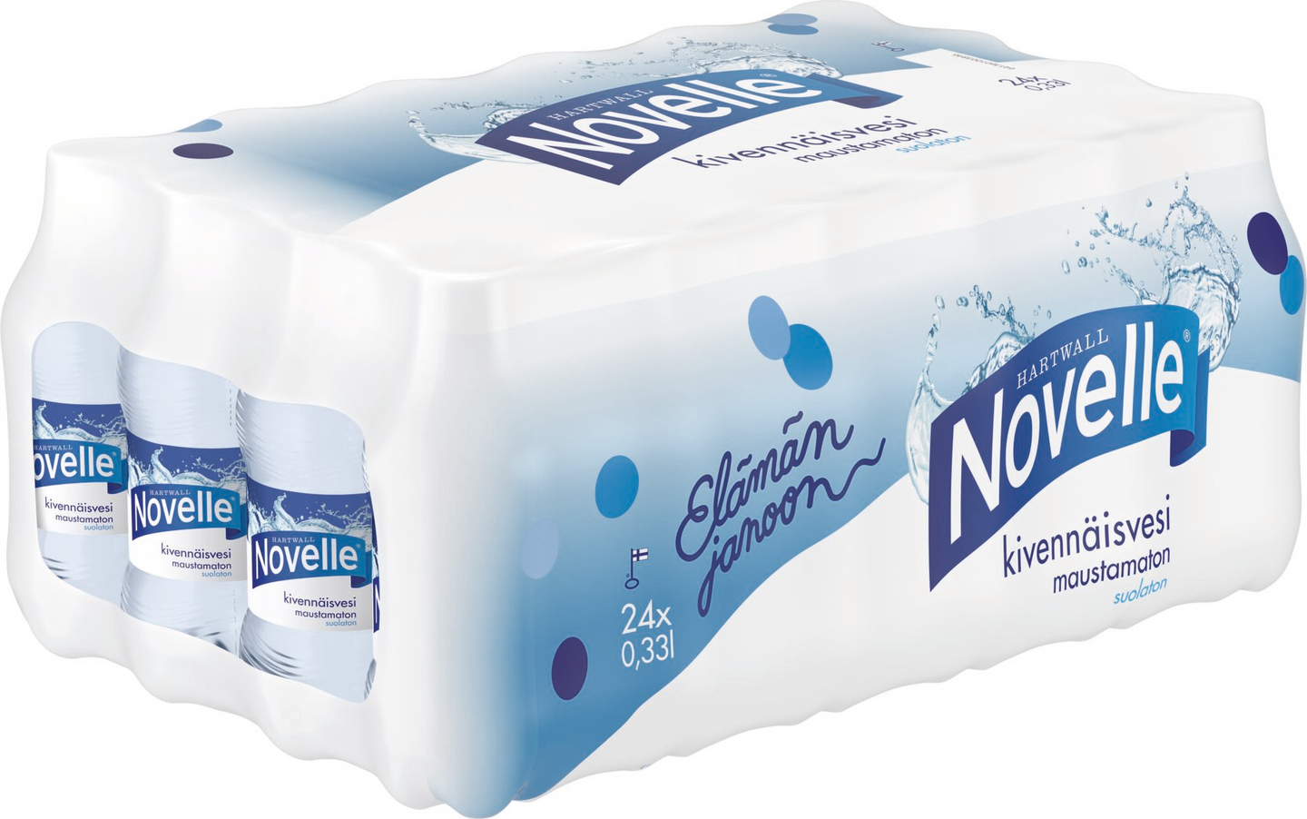 Novelle kivennäisvesi 0,33l 24-pack