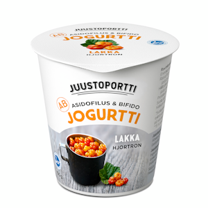 Juustoportti AB-jogurtti lakka 150g