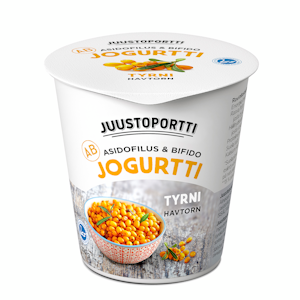 Juustoportti AB-jogurtti Tyrni 150g