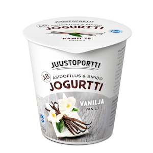 Juustoportti AB-jogurtti vanilja 150g