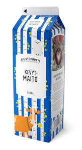 Juustoportti Kevytmaito 1l