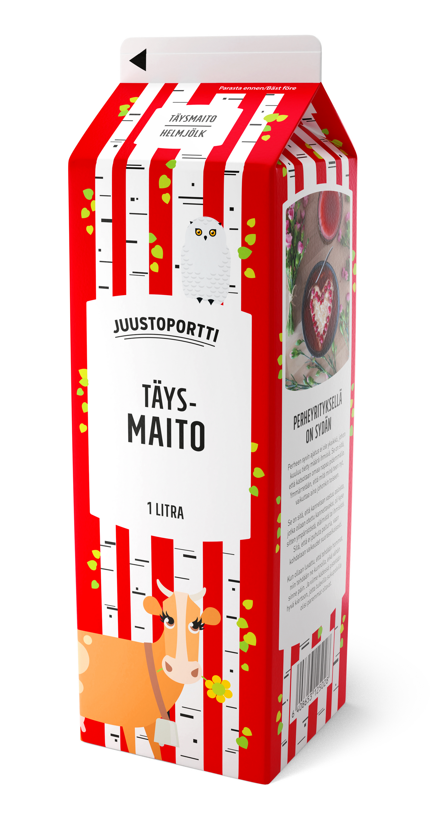 Juustoportti Täysmaito 1l