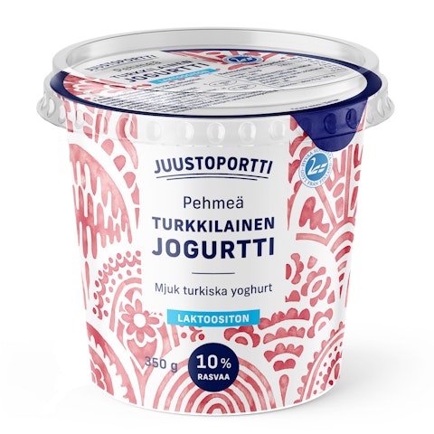 Juustoportti pehmeä turkkilainen jogurtti 350g laktoositon