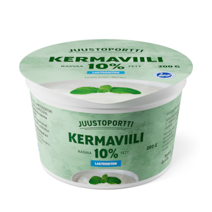 Juustoportti kermaviili 10% 200g laktoositon