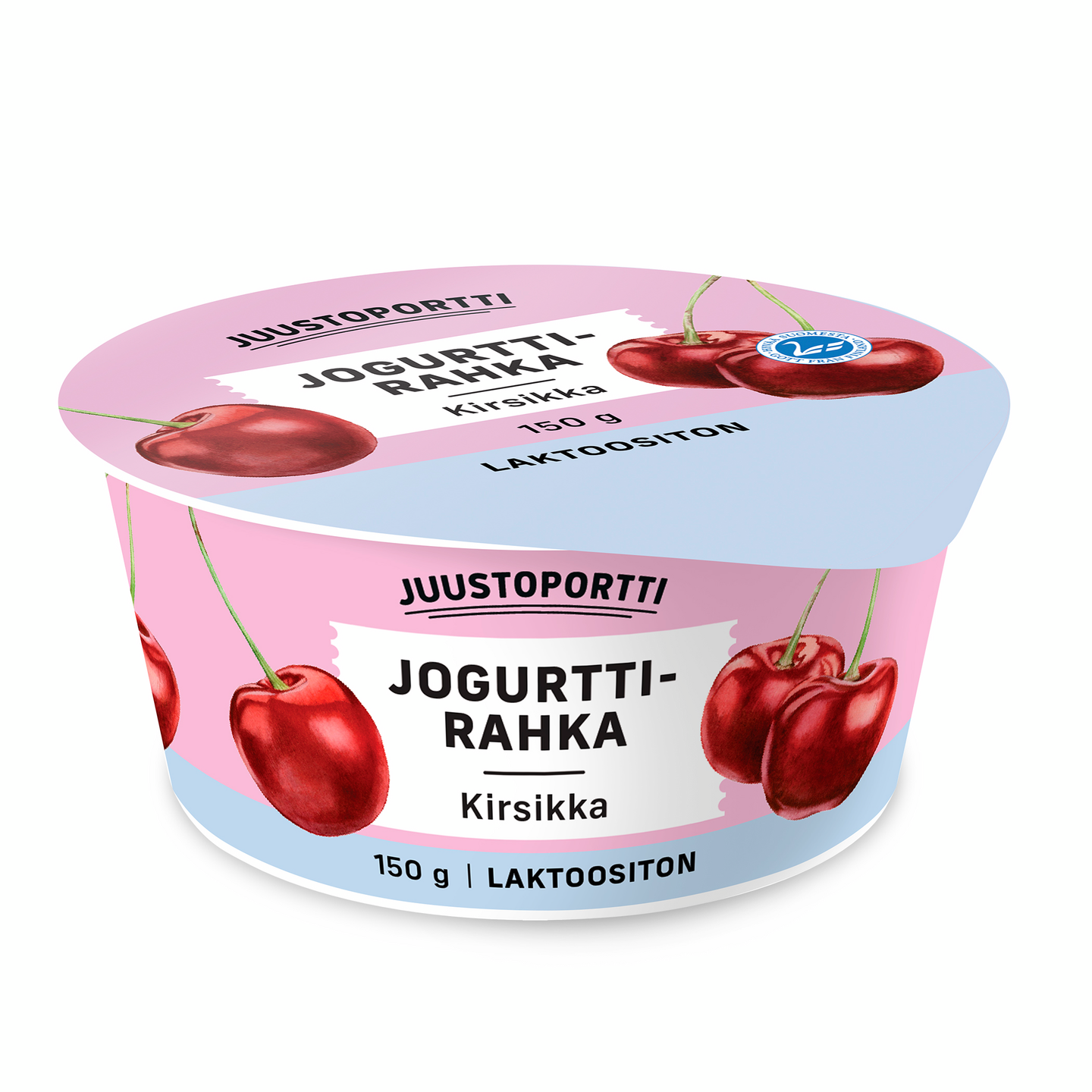 Juustoportti jogurttirahka 150g kirsikka laktoositon