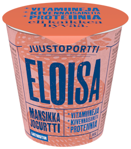 Juustoportti Eloisa jogurtti 150g mansikka laktoositon