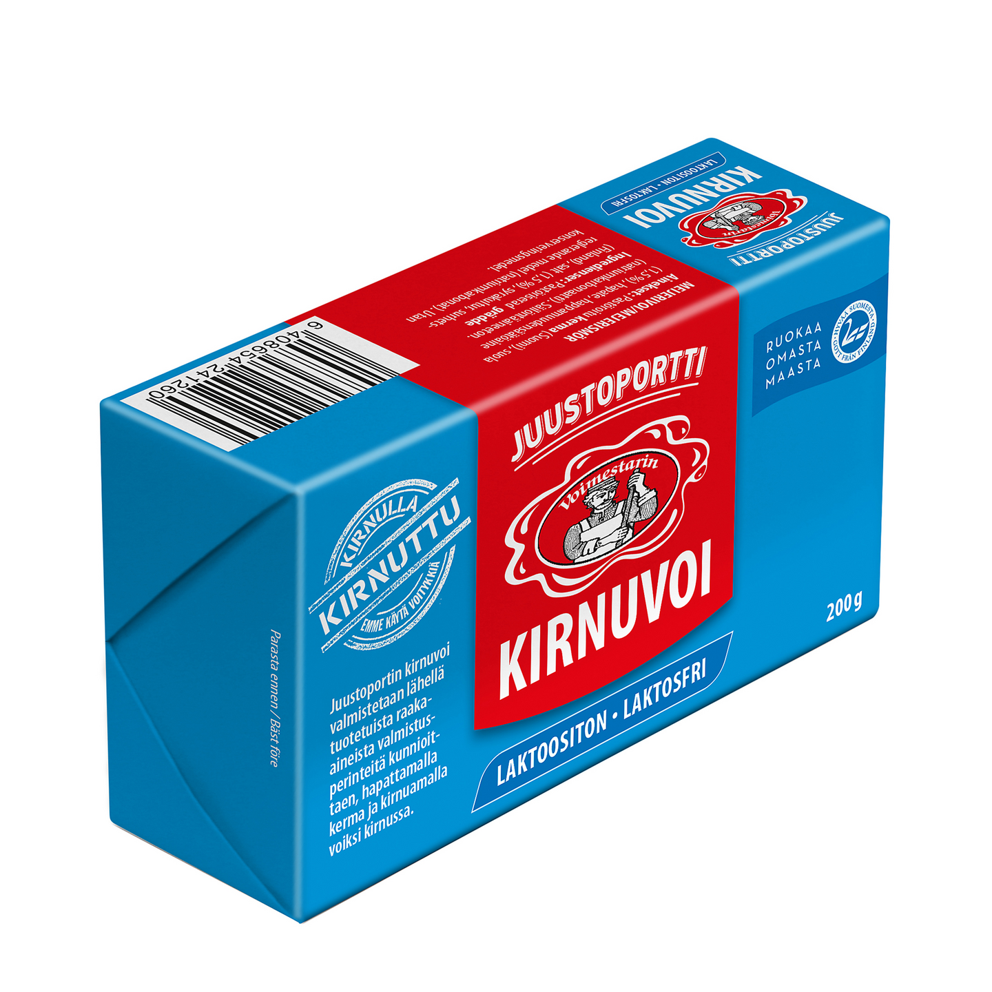 Juustoportti laktoositon kirnuvoi 200 g