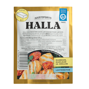 Juustoportti Halla 150g paistettava juusto laktoositon