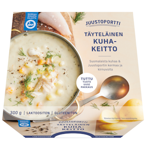 Juustoportti täyteläinen kuhakeitto 300g