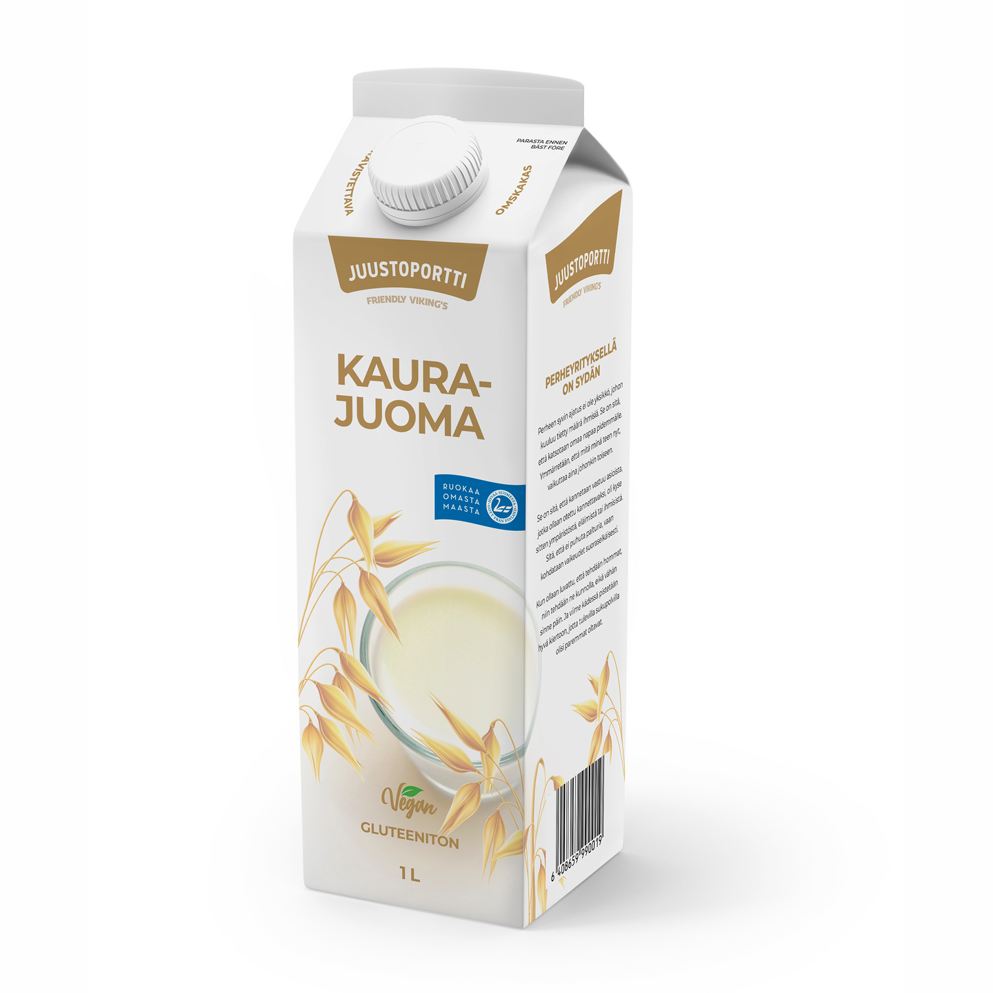 Juustoportti kaurajuoma 1l