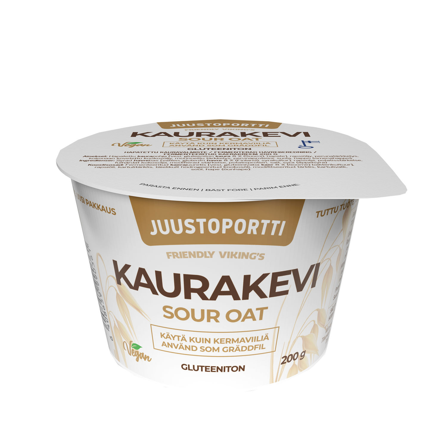 Friendly Vikings sour oat KauraKevi 200g gluteeniton