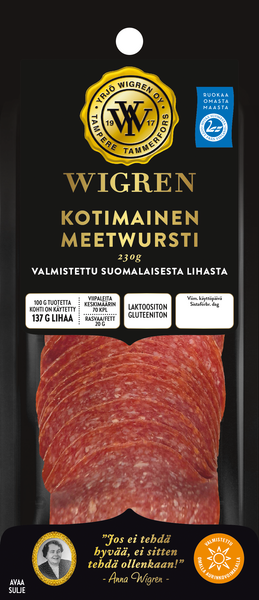 Wigren kotimainen meetwursti 230g