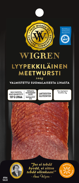 Wigren lyypekkiläinen meetwursti 100g