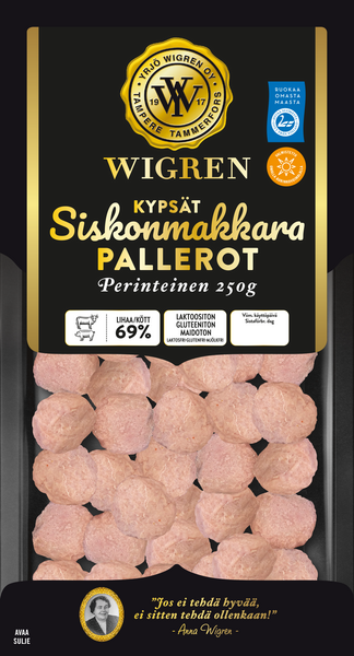 Wigren Siskonmakkara Pallero 250g