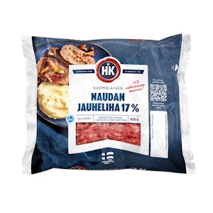 HK Naudan jauheliha 17 % 400 g