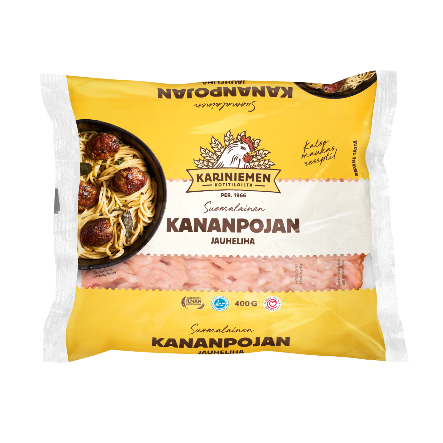 Kariniemen Kananpojan jauheliha 400 g