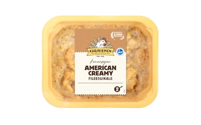 Kariniemen Kananpojan fileesuikale American Creamy 270 g - kuva