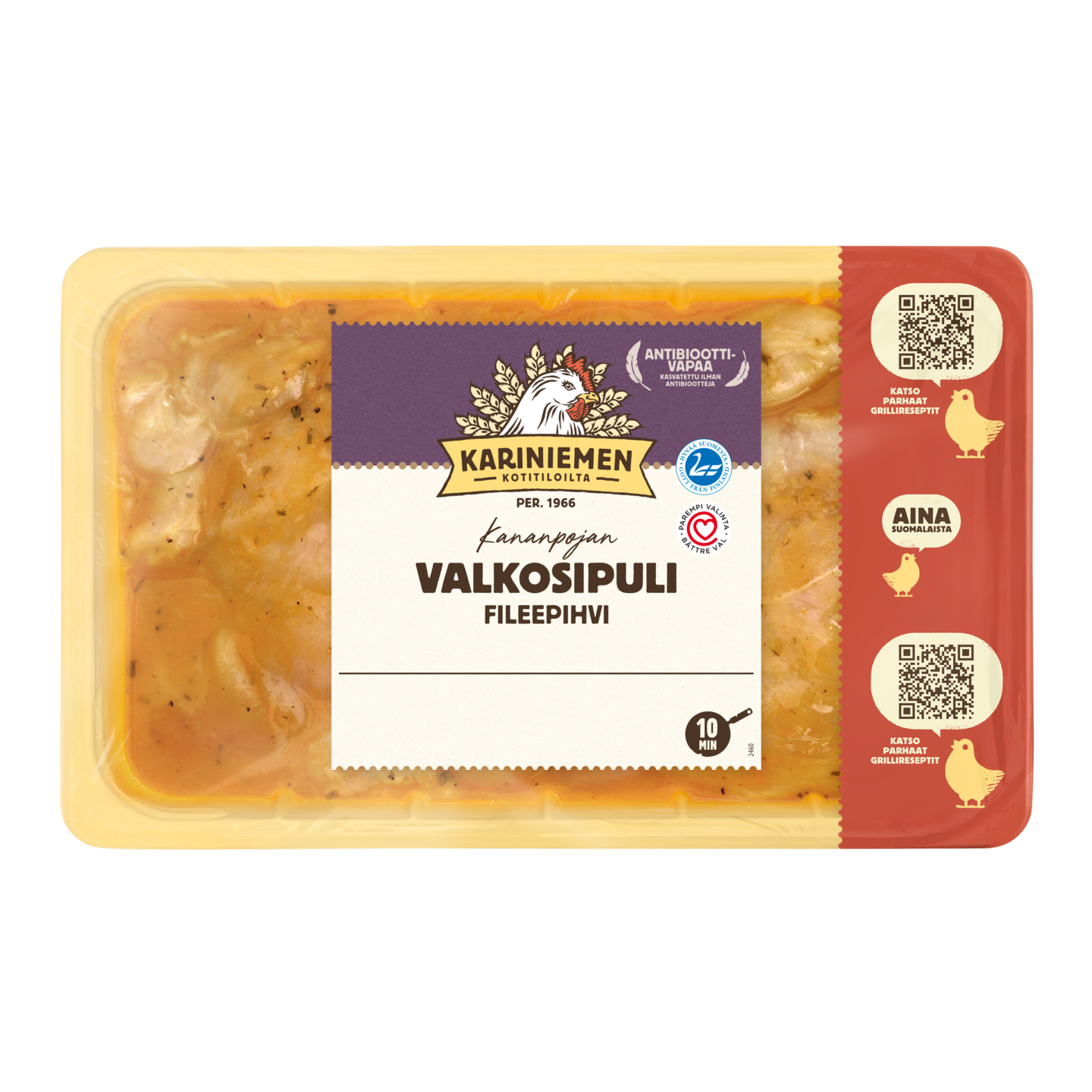 Kariniemen Kananpojan fileepihvi valkosipuli 1 kg | K-Ruoka Verkkokauppa