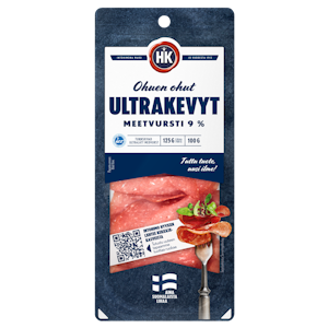 HK Ohuen ohut  Ultrakevyt Meetvursti 100g