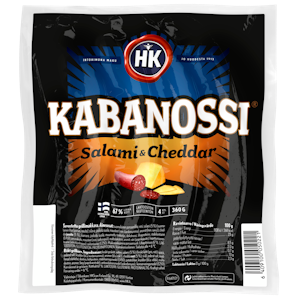 HK Kabanossi 360g salami&cheddar