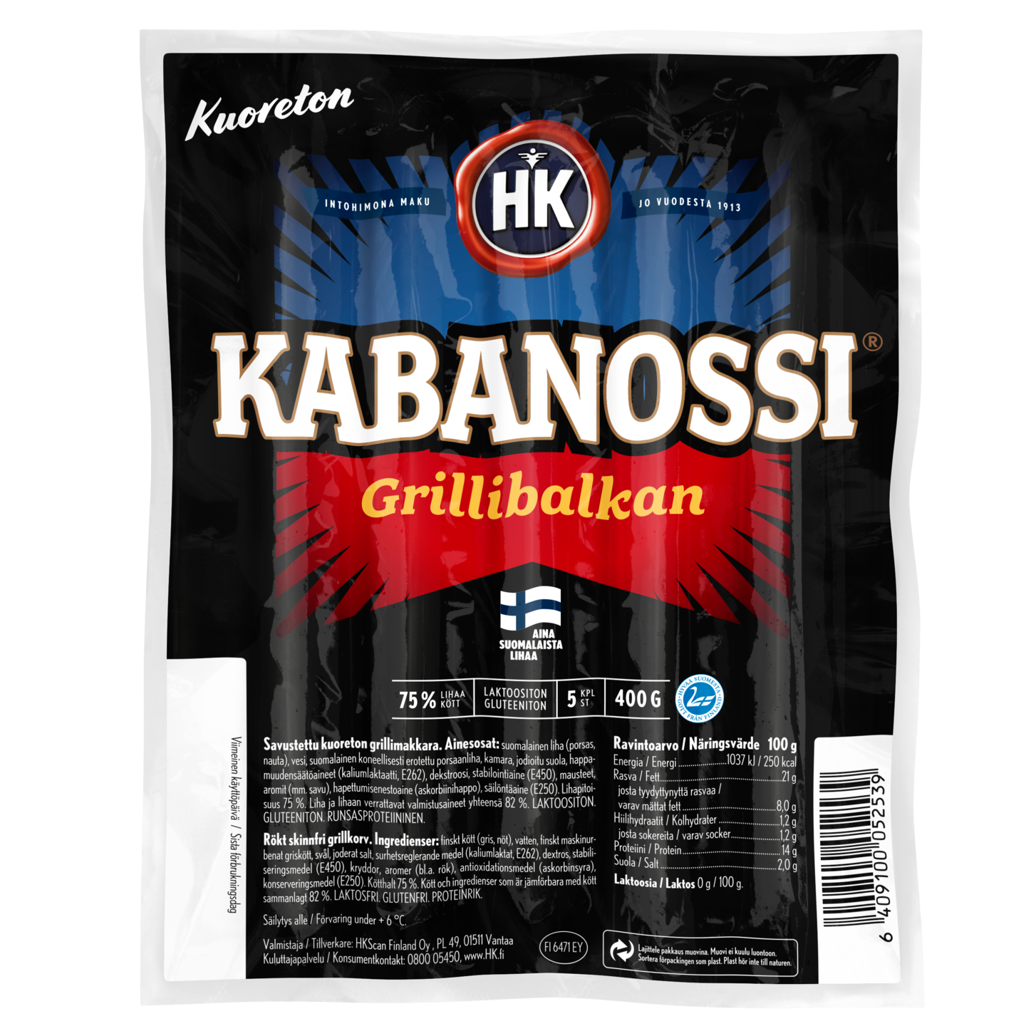HK Kabanossi ® Grillibalkan 400g