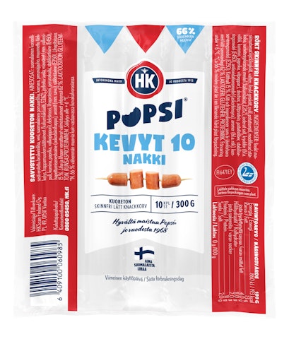 HK Popsi Kevyt 10 nakki 300g