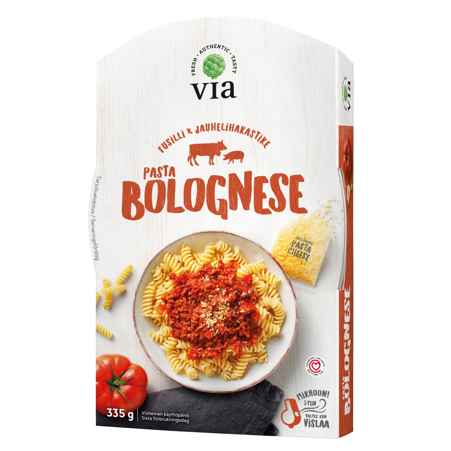 Via pasta bolognese 335g