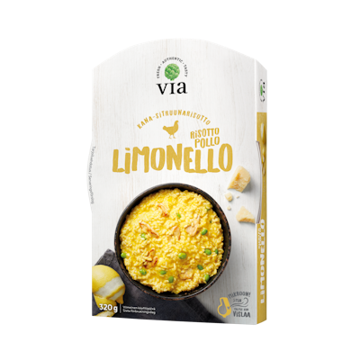 Via kana-sitruunarisotto 320g
