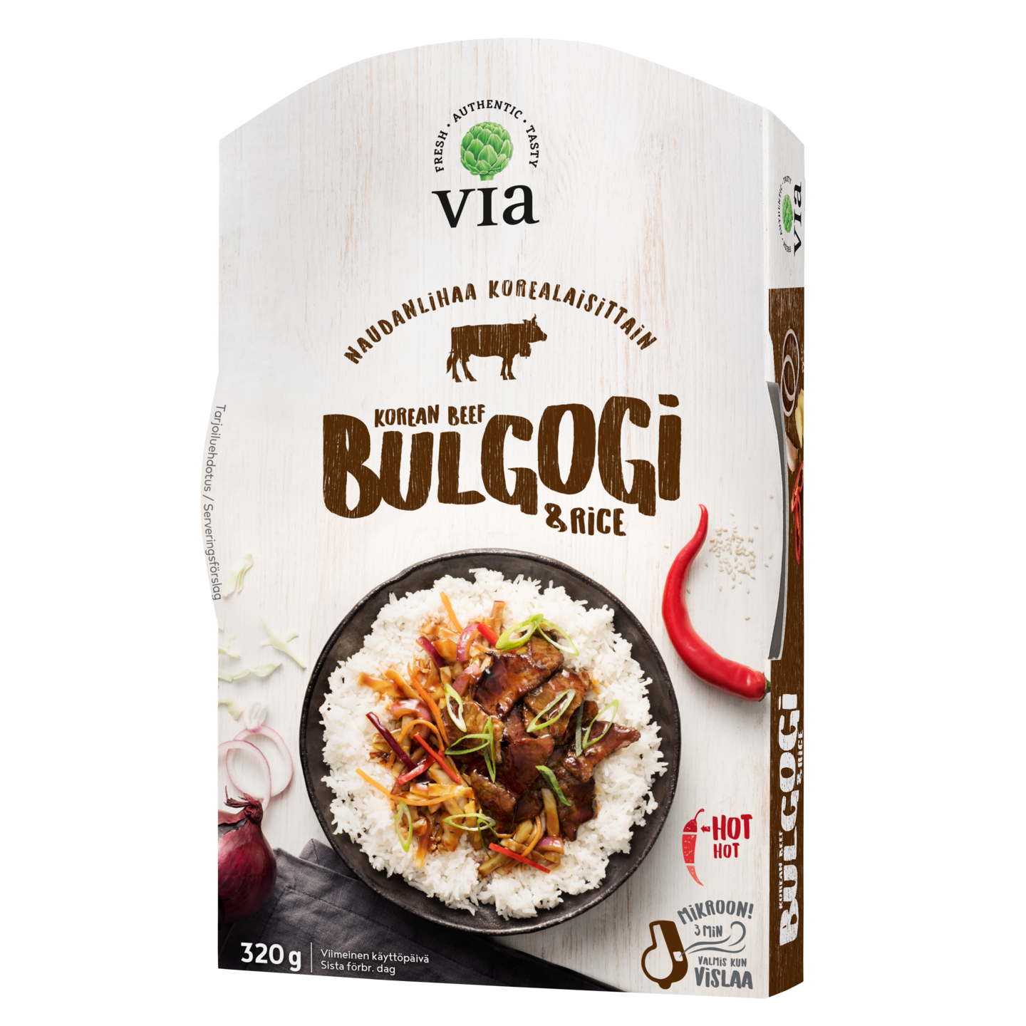 Via beef bulgogi 320g | K-Ruoka Verkkokauppa