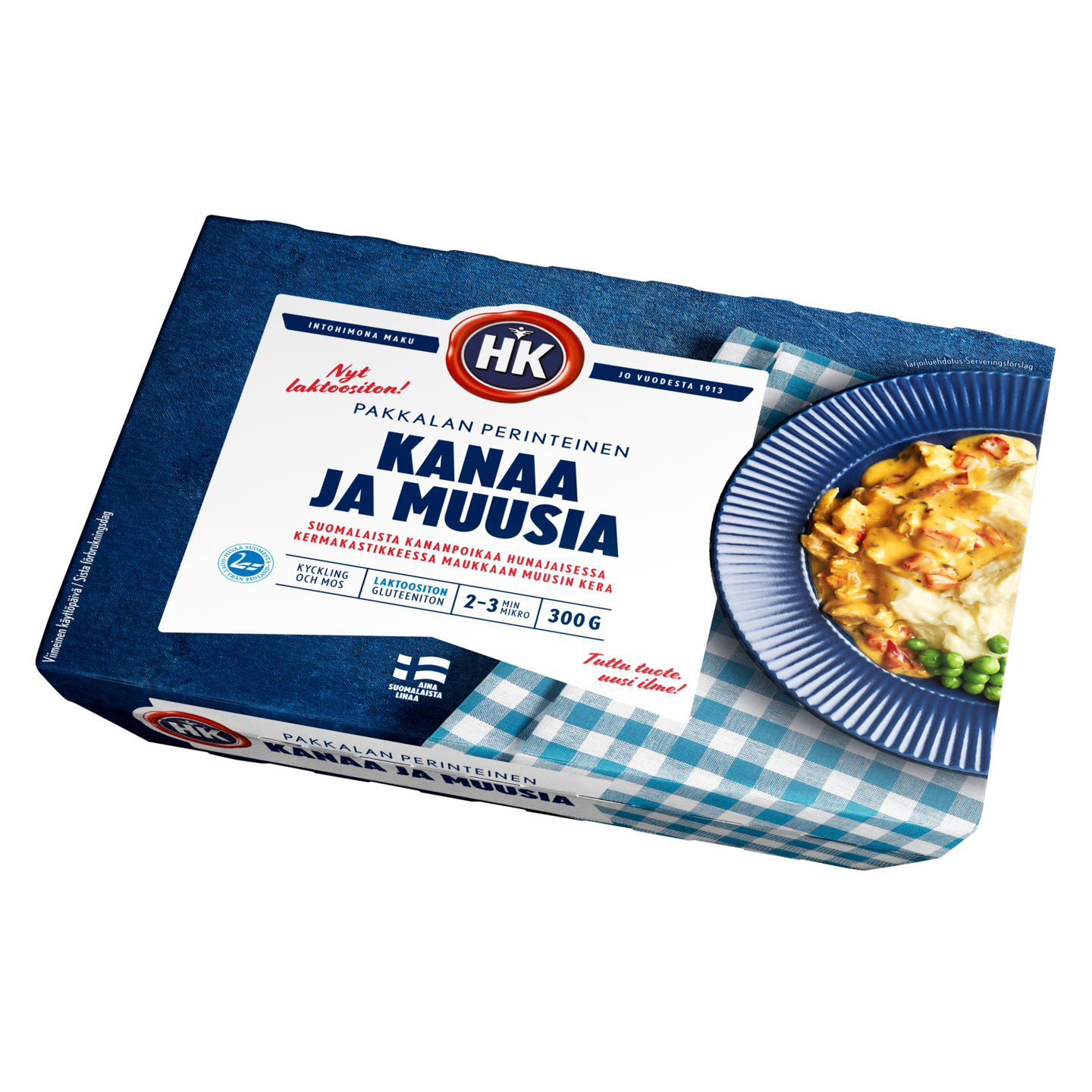 HK kanaa ja muusia kermakastikkeessa 300g