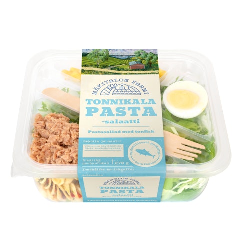 Mäkitalon Farmi salaatti 270g tonnikalal-pasta