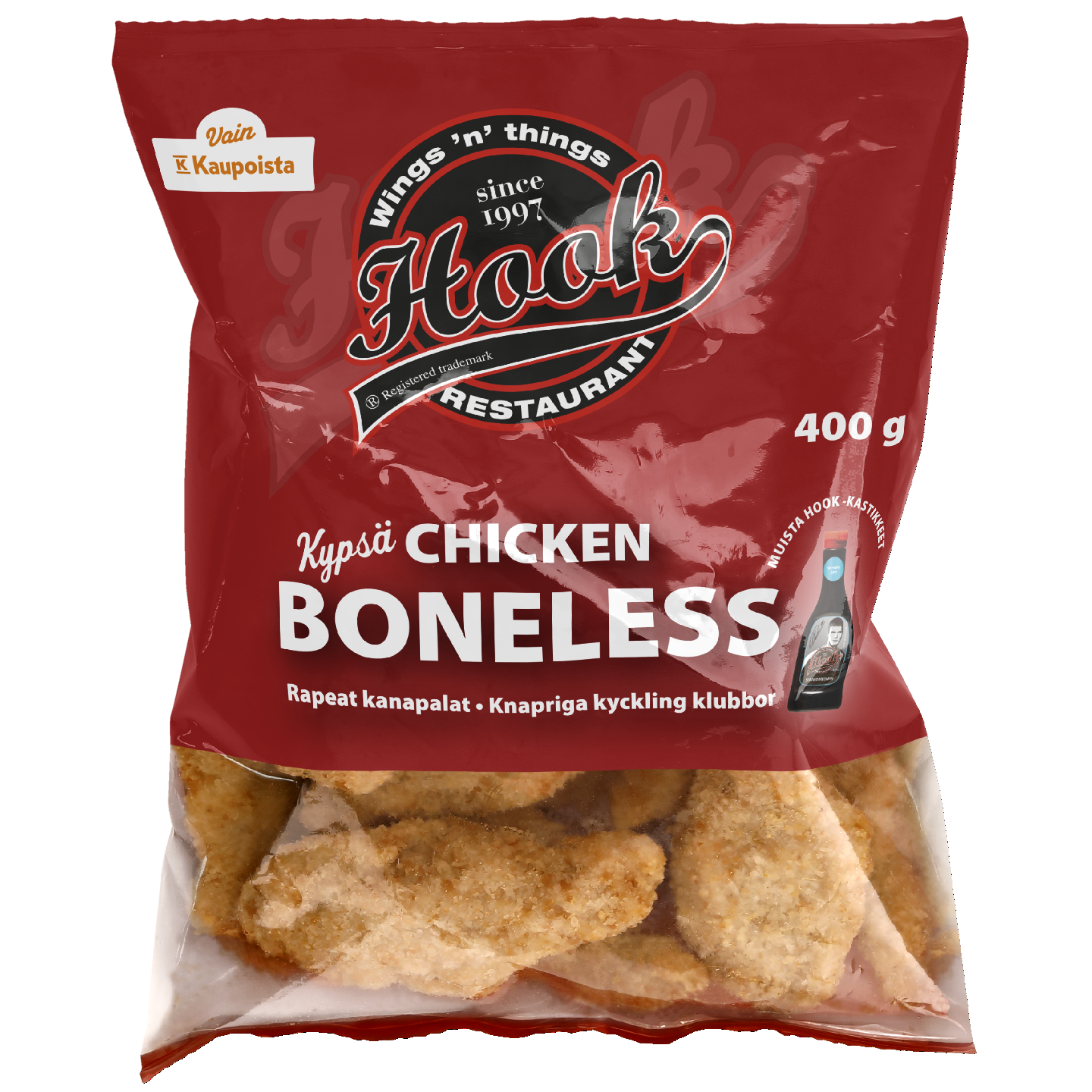 Hook Chicken Boneless 400 g | K-Ruoka Verkkokauppa