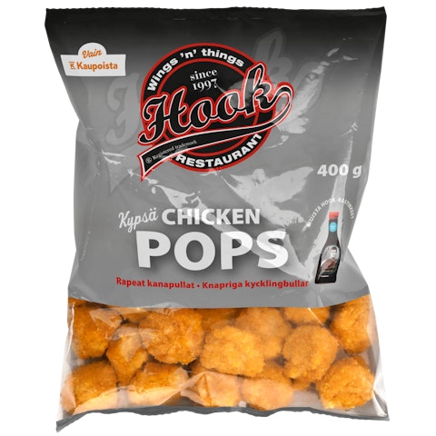 Hook Chicken pops 400 g