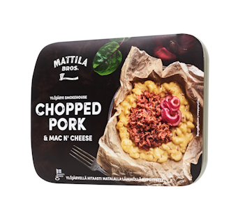 Mattila Bros. Smokehouse chopped pork & mac n' cheese 280g