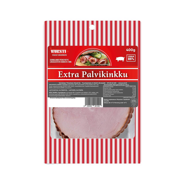 Wursti Extra Palvikinkku siivutettu 400g